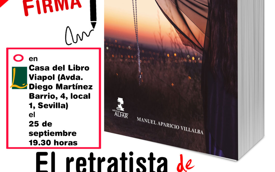 Firma de ejemplares El retratista de los niños muertos (En los tiempos del porvenir)