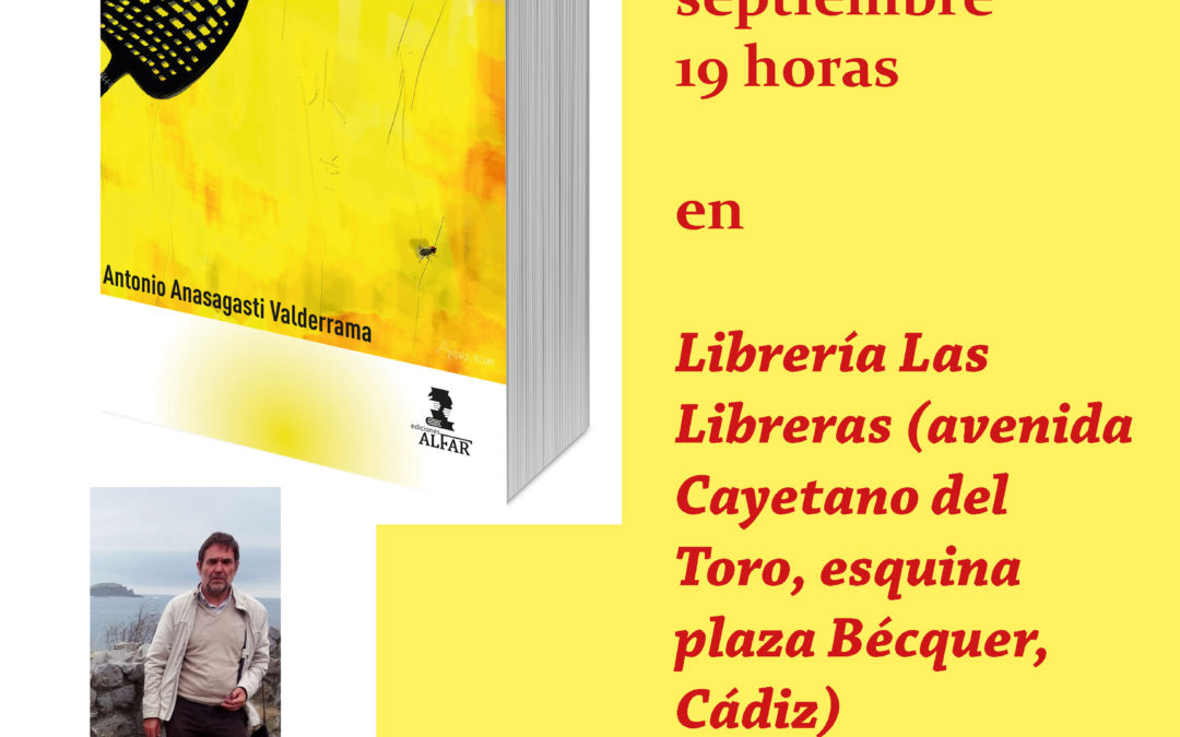 Presentación Algunos asesinatos duelen más en Librería Las Libreras, Cádiz