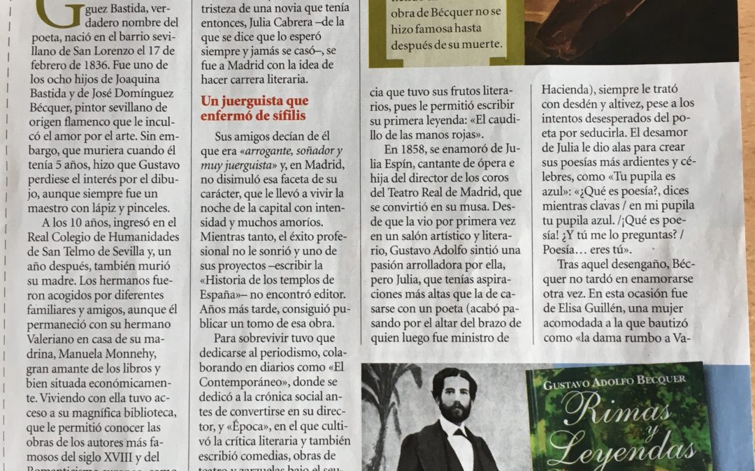 El balcón de las golondrinas reseñado en Revista Pronto