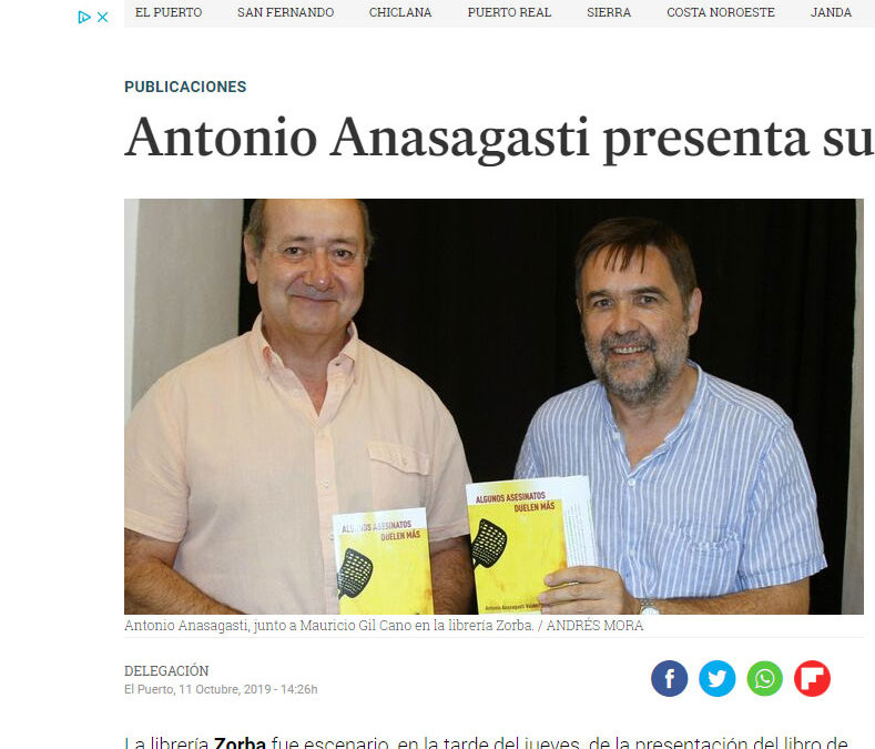 Algunos asesinatos duelen más en Diario de Cádiz