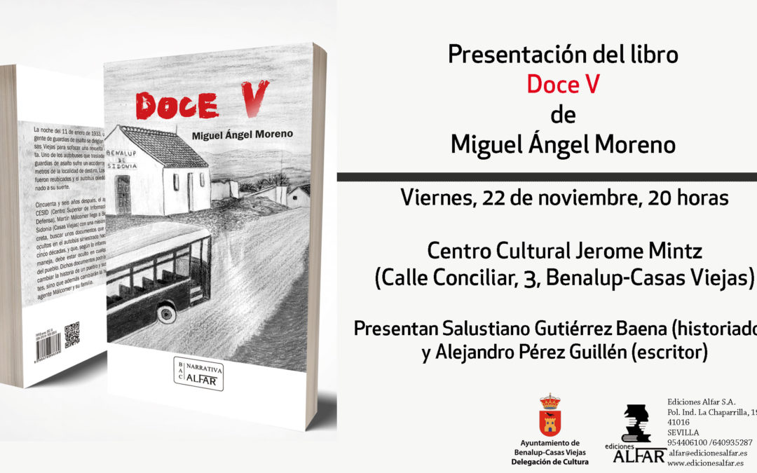Presentación de Doce de Miguel Ángel Moreno en Benalup-Casas Viejas