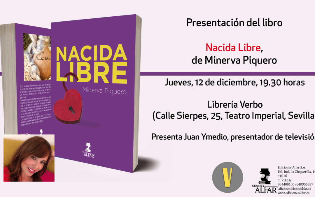 Presentación de Nacida Libre de Minerva Piquero en Sevilla