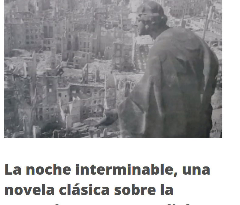 Mas Leer se hace eco de la novela de Emilio Pariente, La noche interminable