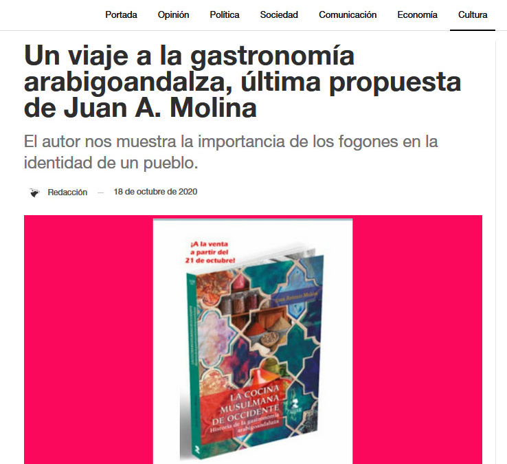 La cocina musulmana de Occidente en el Confidencial Andaluz