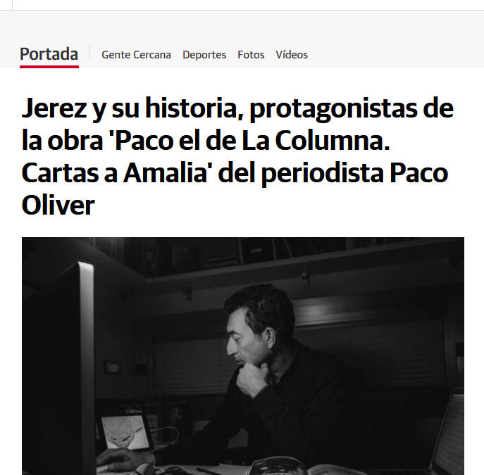 Paco el de la Columna. Cartas a Amalia en el diario HOY