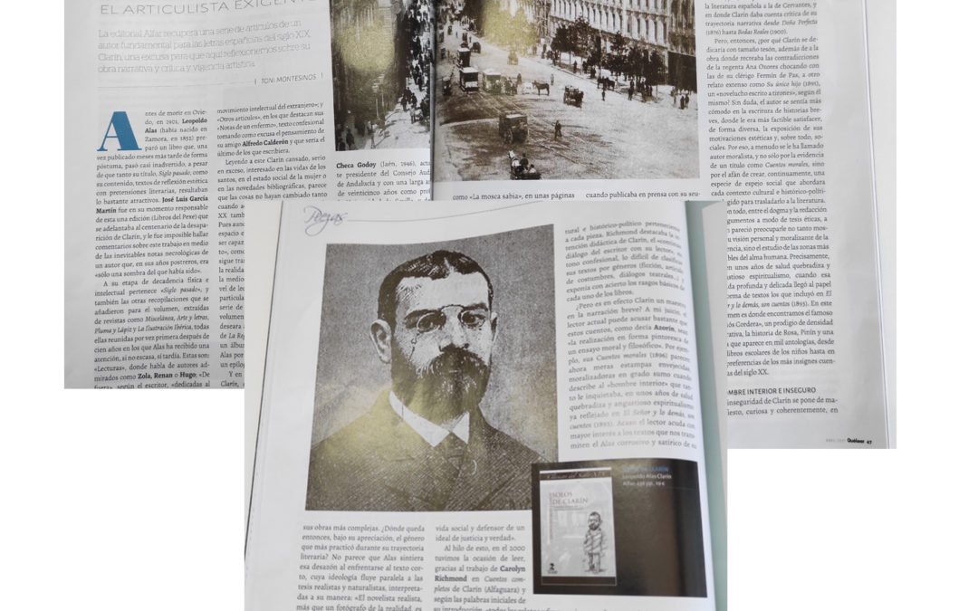 Magnífico reportaje en Qué Leer sobre nuestra edición de los Solos de Clarín